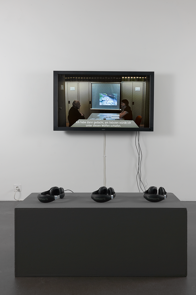 installation view – Dialogstück [Dialogue piece]