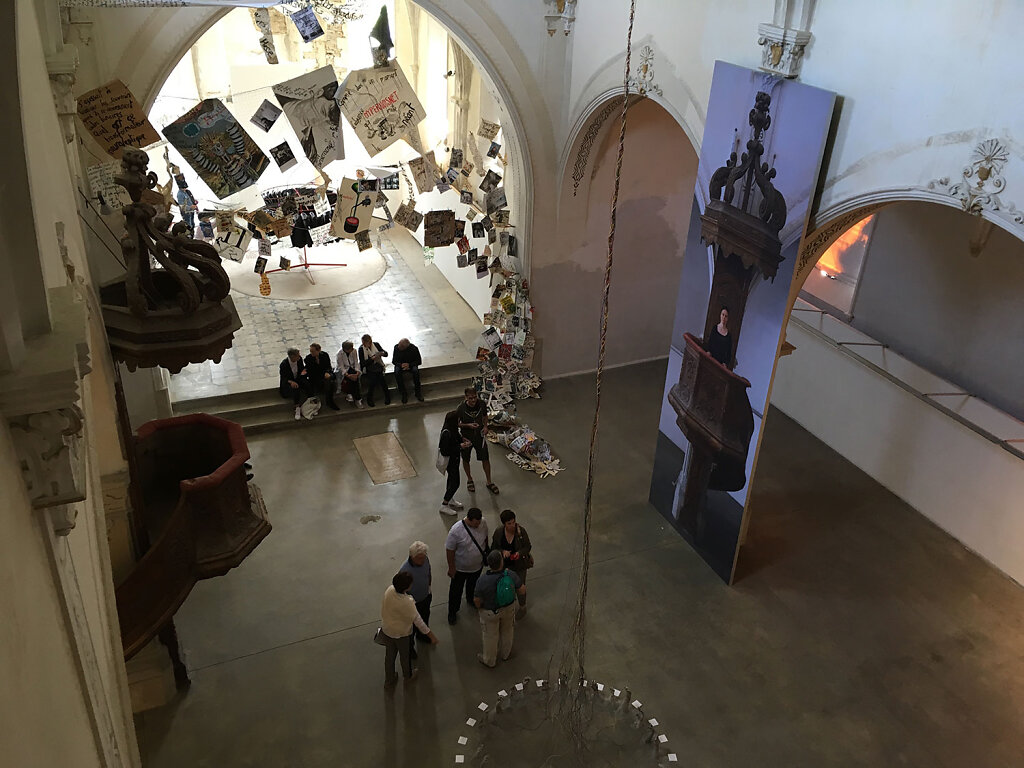 exhibition view - La réplique  [The replica]